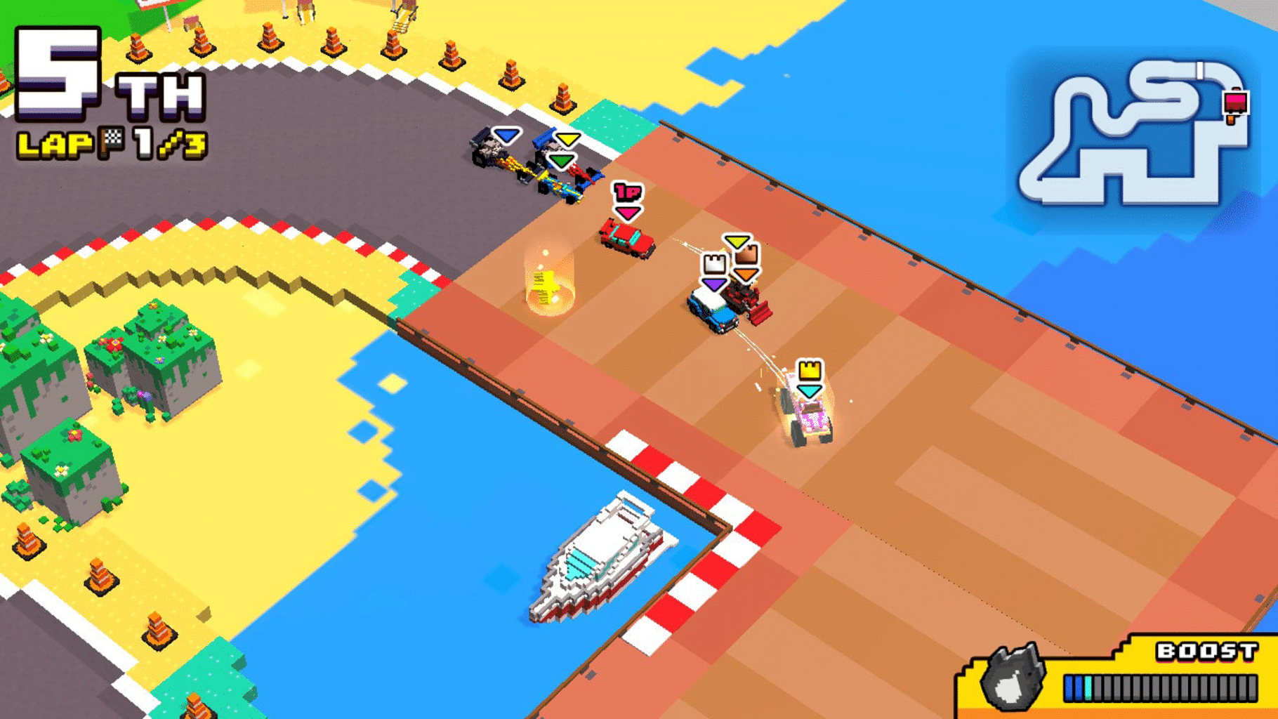 Chiki-Chiki Boxy Racers screenshot