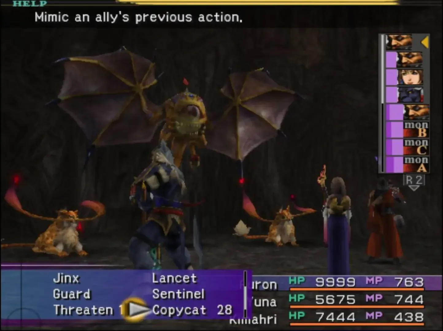 Captura de pantalla - Final Fantasy X