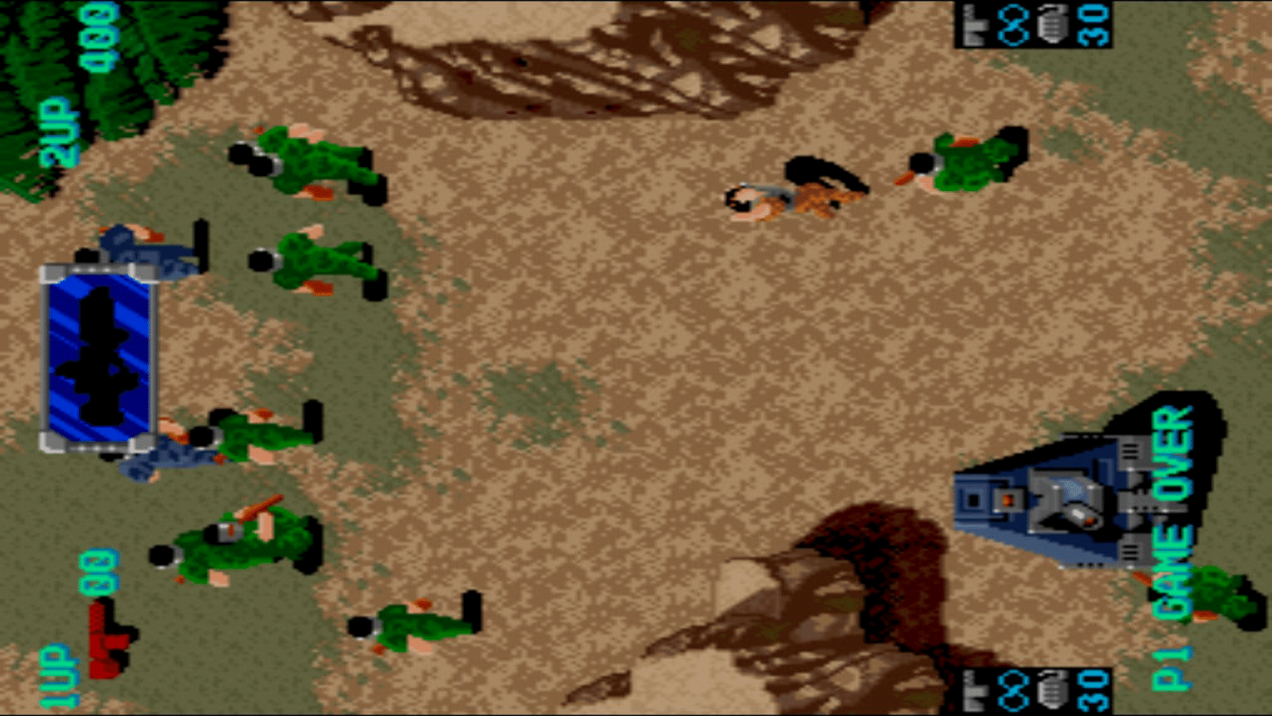 Johnny Turbo's Arcade: Heavy Barrel screenshot