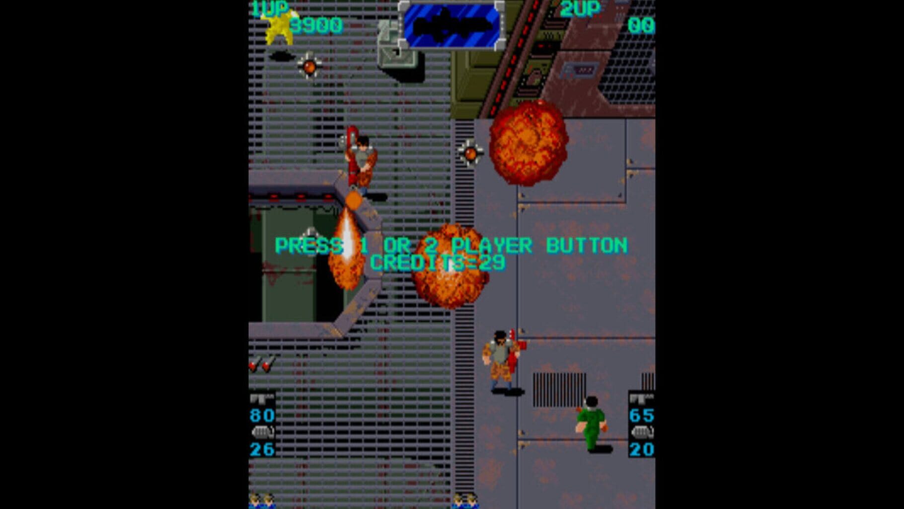 Johnny Turbo's Arcade: Heavy Barrel screenshot