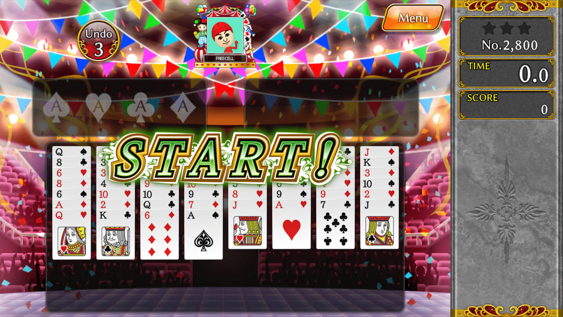 Freecell Battle King screenshot