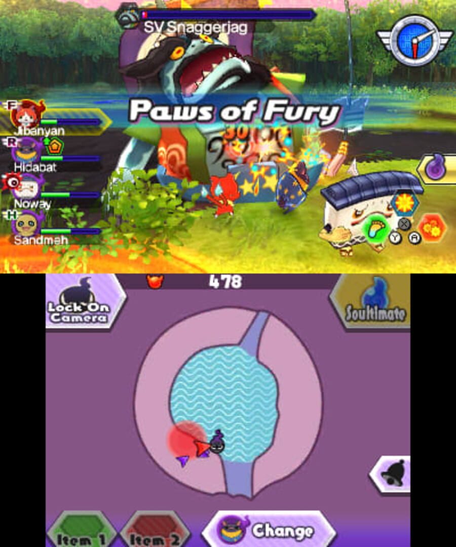 Captura de pantalla - Yo-Kai Watch Blasters: White Dog Squad