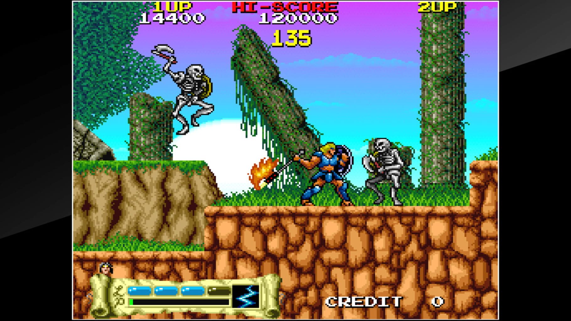 Arcade Archives: The Astyanax screenshot