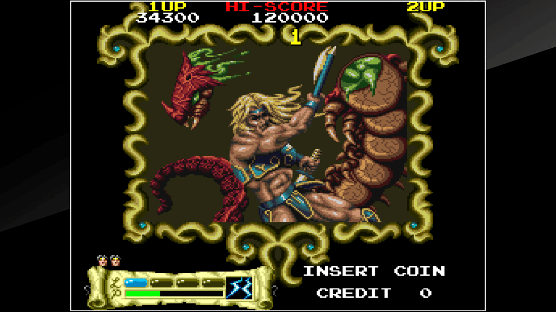 Arcade Archives: The Astyanax screenshot