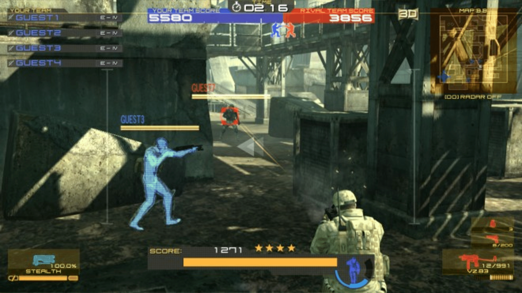 Metal Gear Arcade screenshot