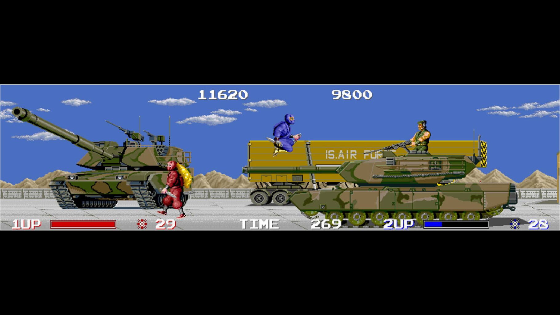 Arcade Archives: The Ninja Warriors screenshot