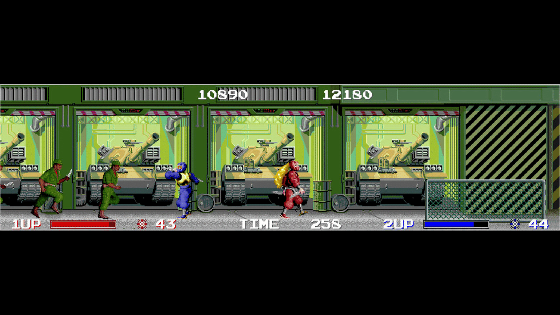 Arcade Archives: The Ninja Warriors screenshot