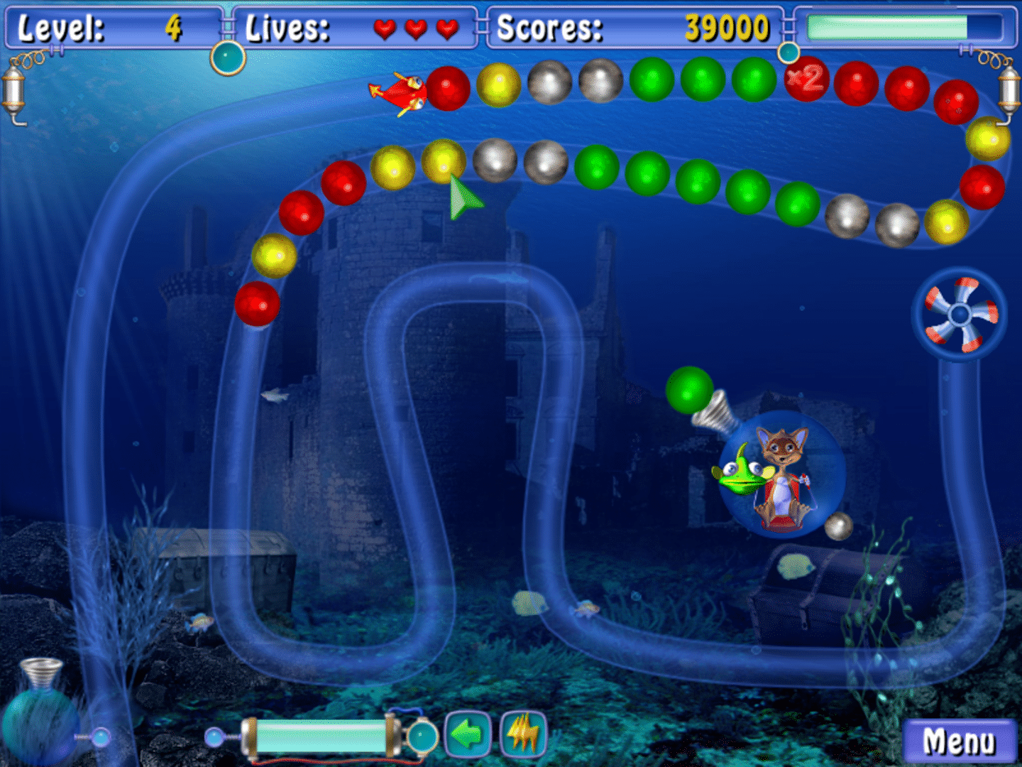 Deep Sea Marble Pop screenshot