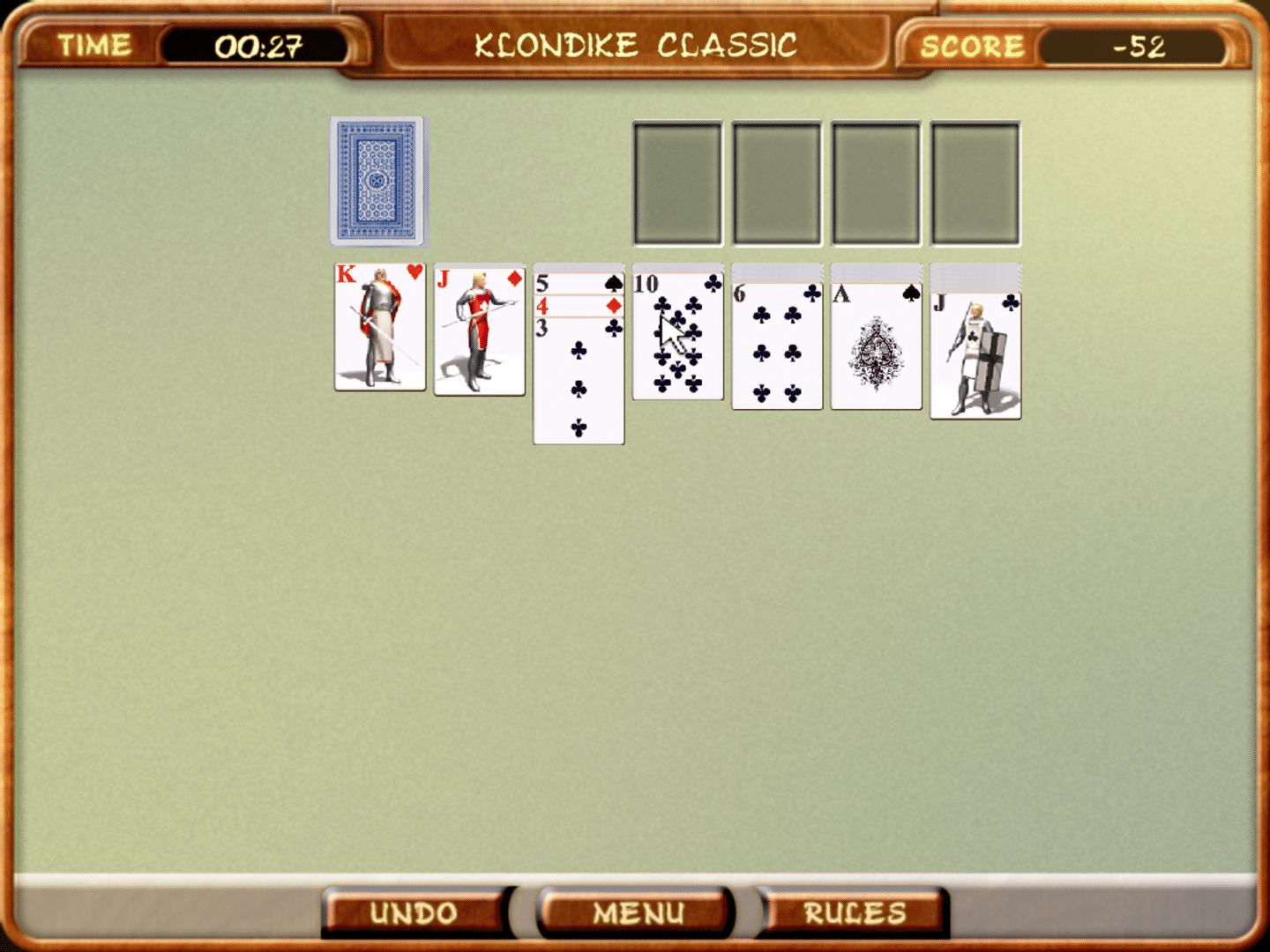 Klondike Solitaire Gold screenshot