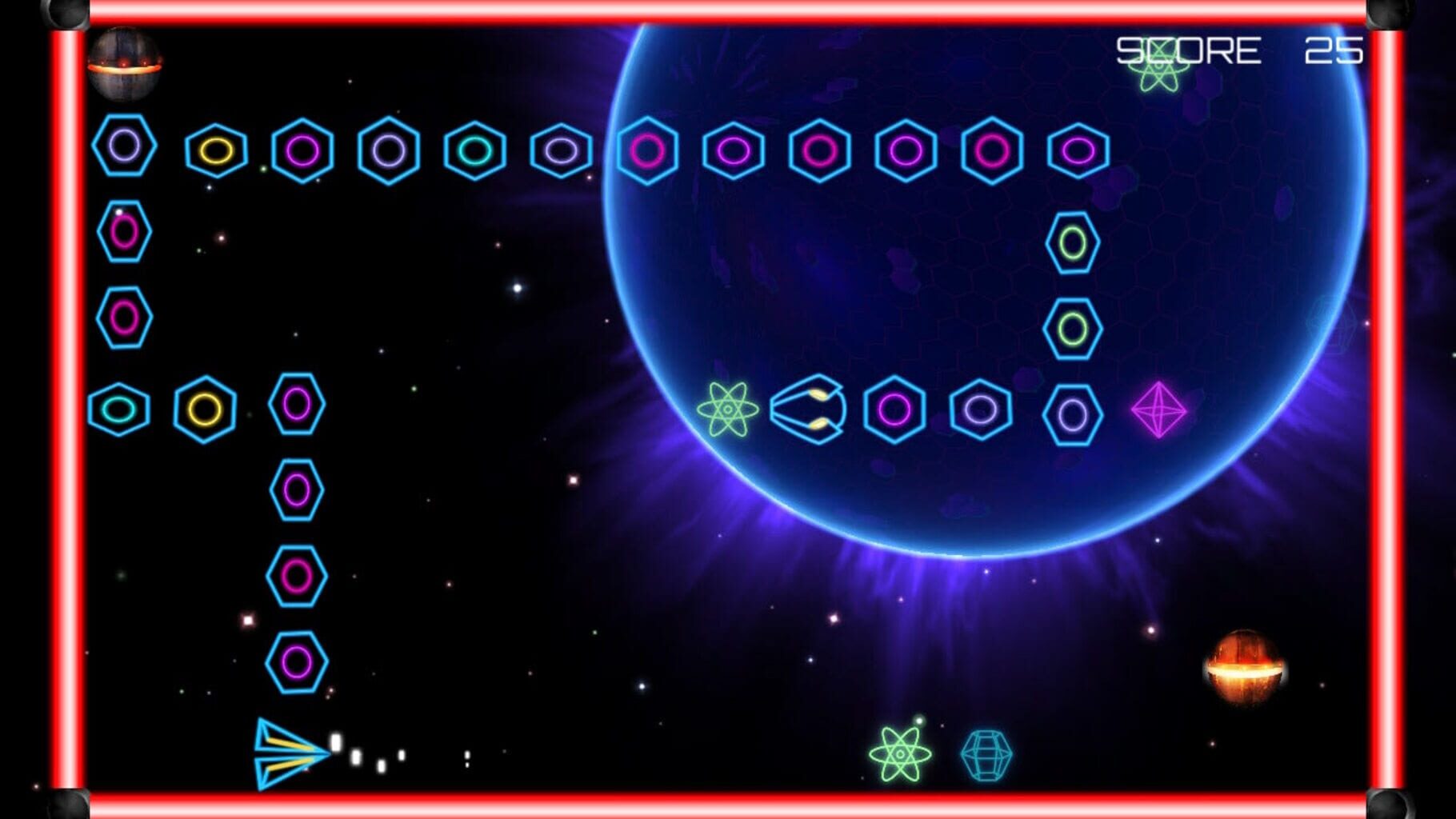 Super Space Snake screenshot