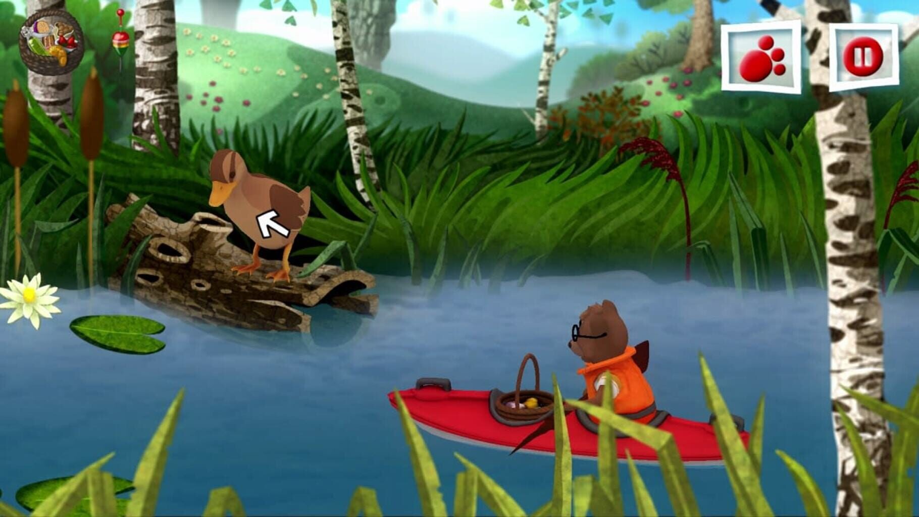 Teddy the Wanderer: Kayaking screenshot