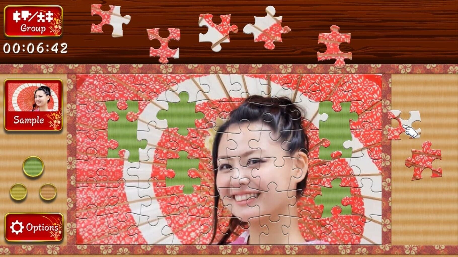 Animated Jigsaws: Japanese Women screenshot