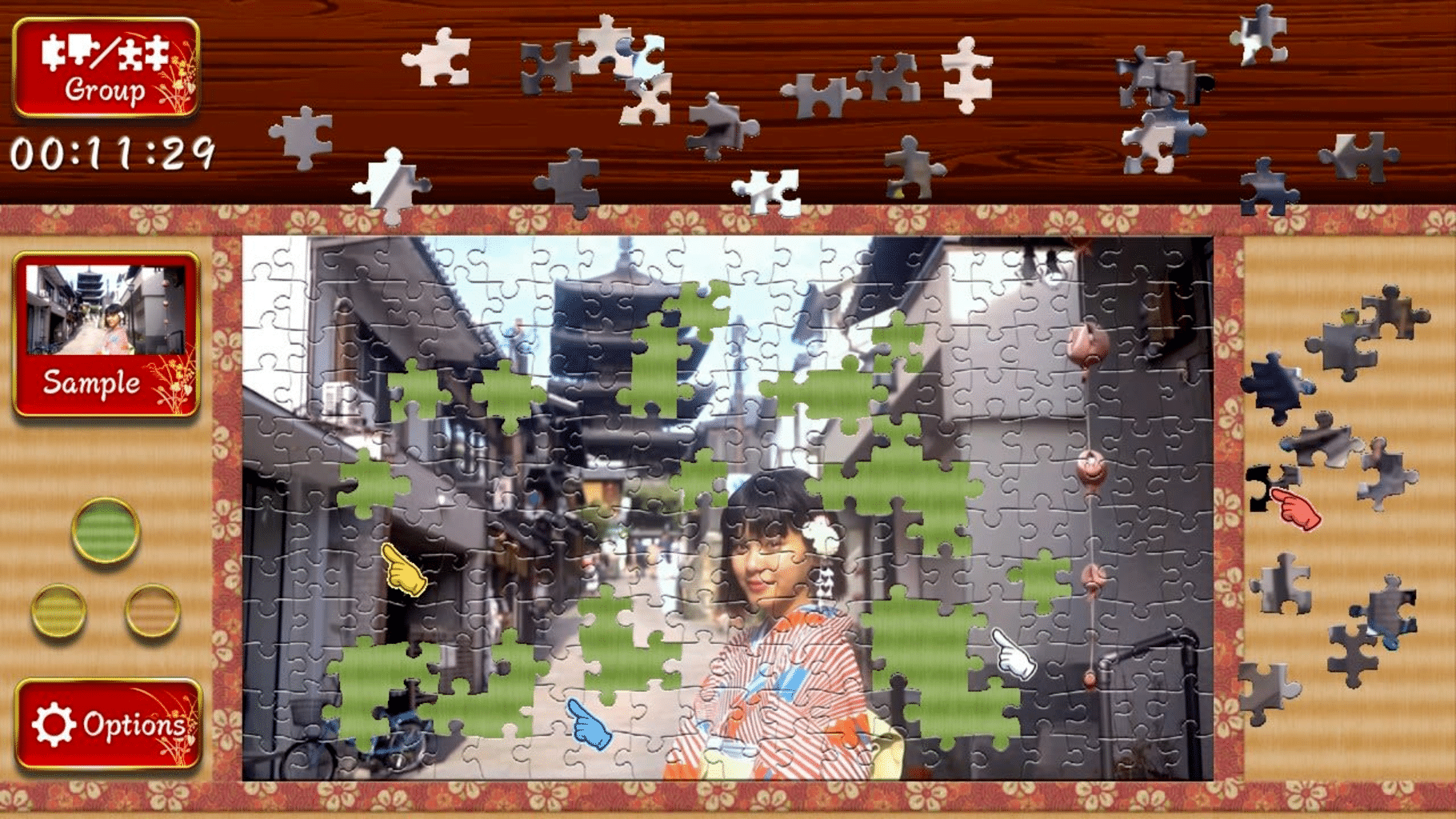 Animated Jigsaws: Japanese Women screenshot