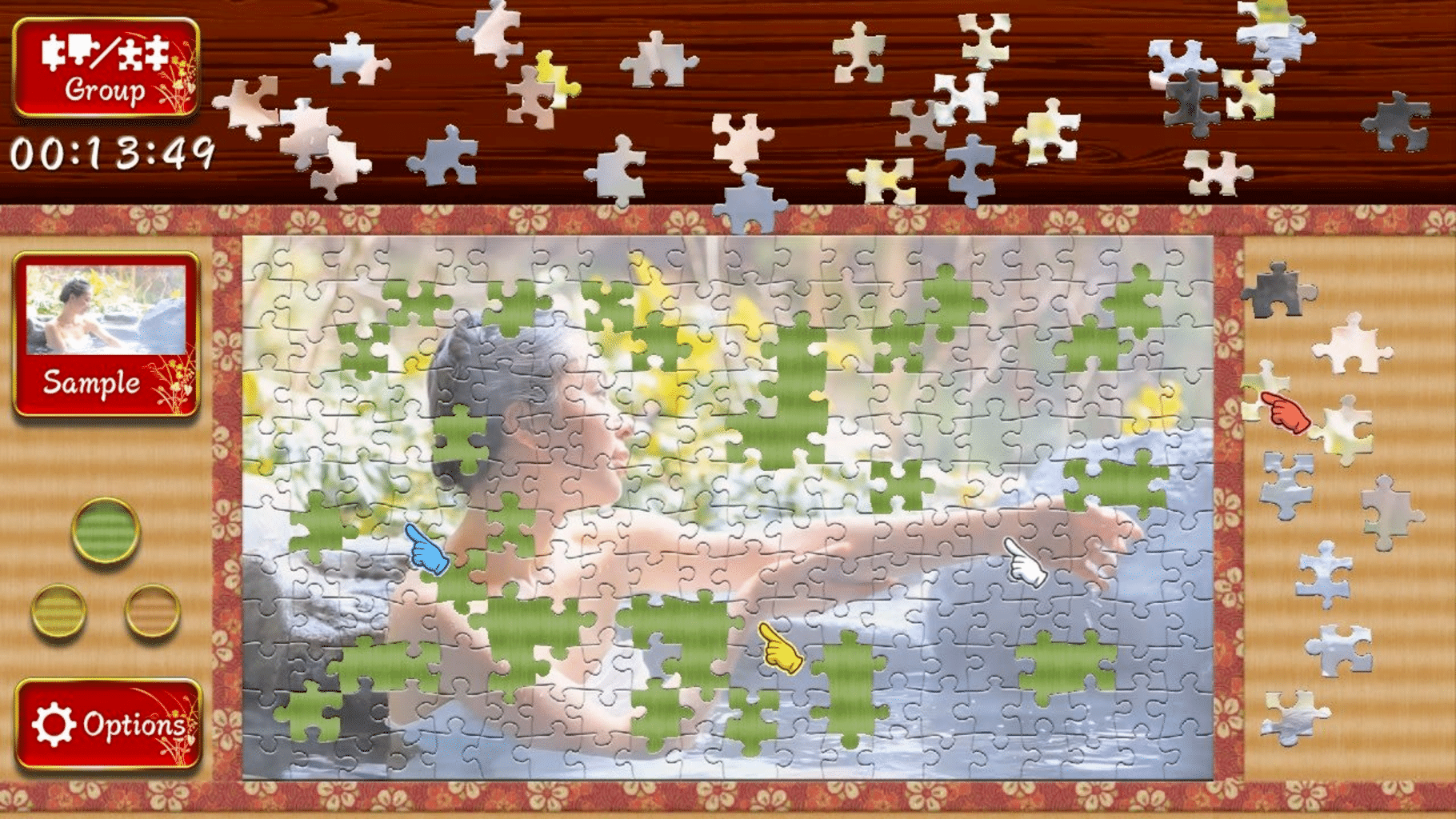 Animated Jigsaws: Japanese Women screenshot