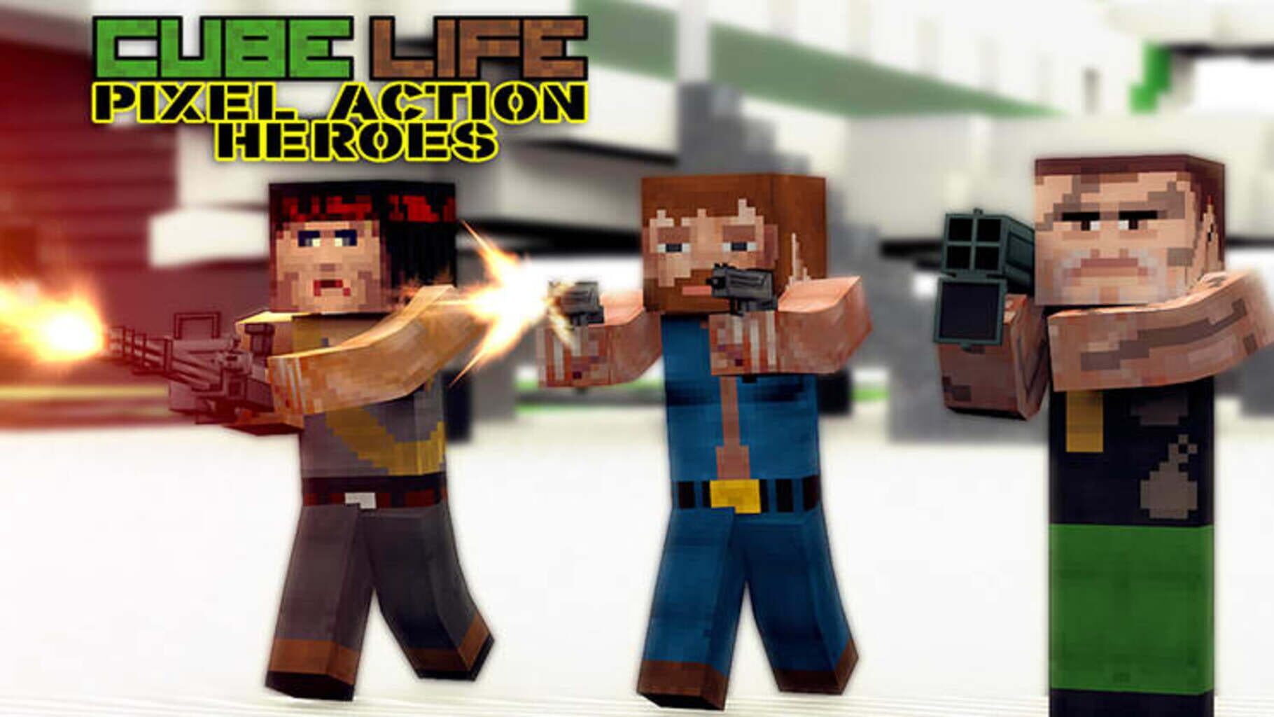 Captura de pantalla - Cube Life: Pixel Action Heroes