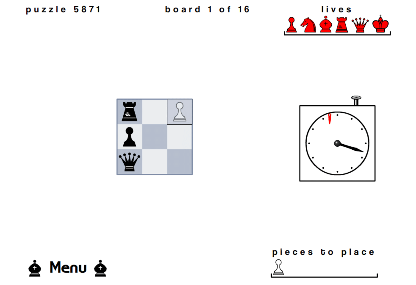 Chess Brain Teasers 100,000 screenshot