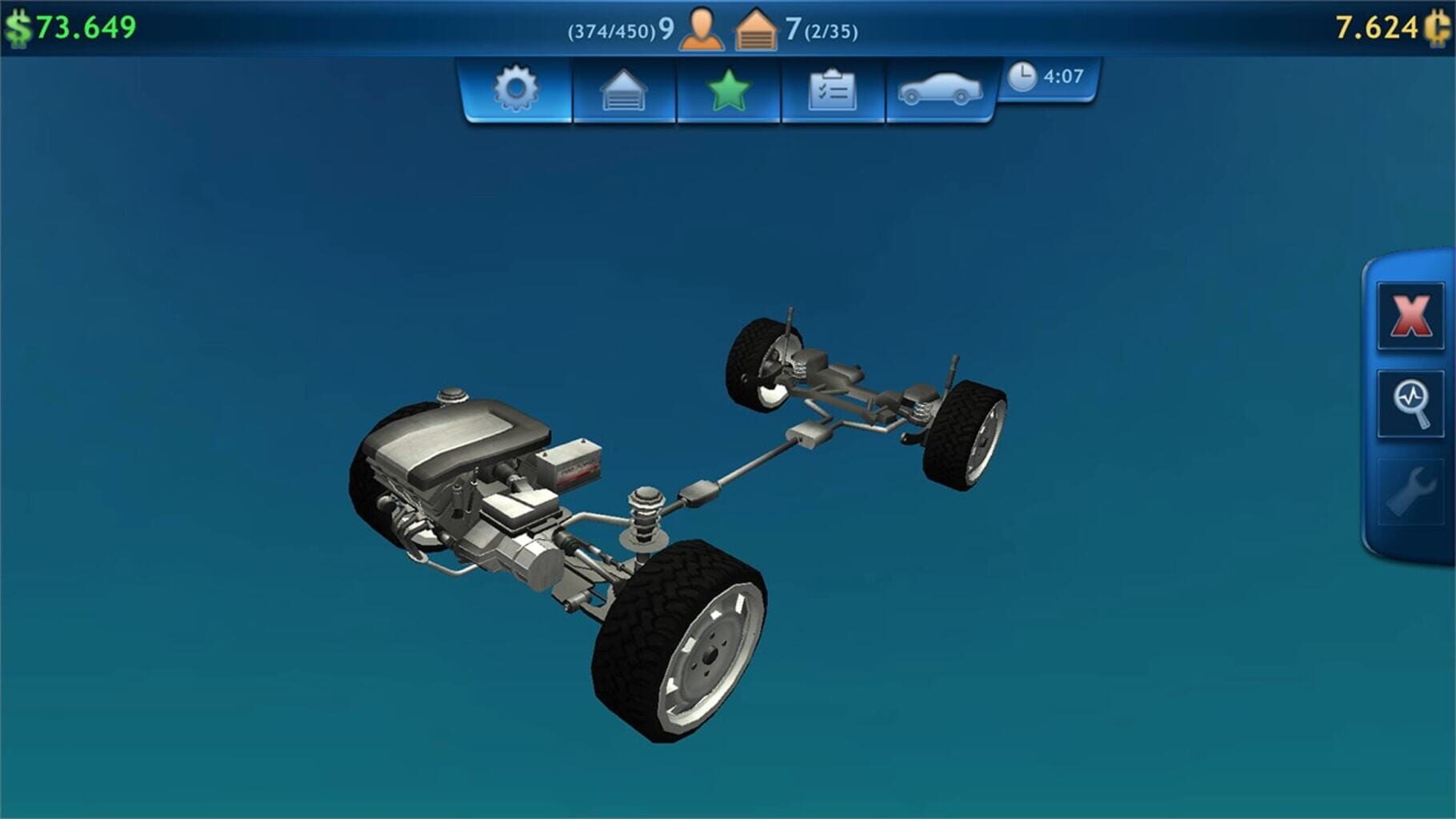 Garage Mechanic Simulator screenshot