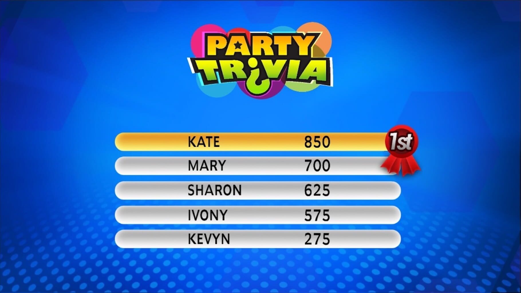 Party Trivia screenshot