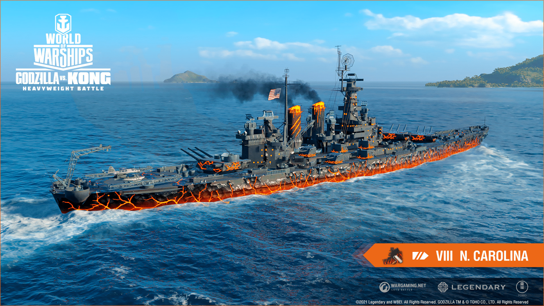 World of Warships: Kong - Primordial Rage screenshot