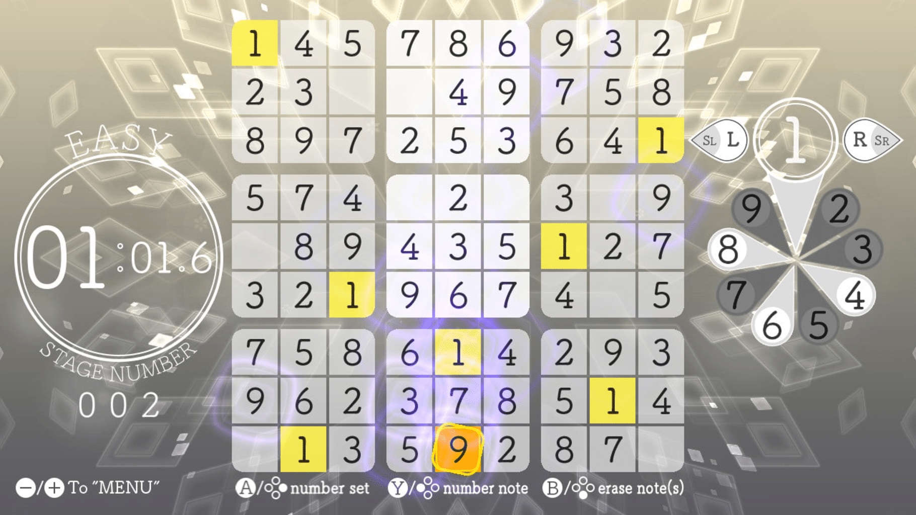 Sudoku Relax 4 Winter Snow screenshot