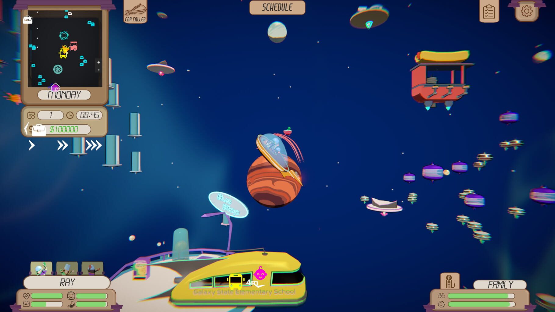 Space Routine screenshot