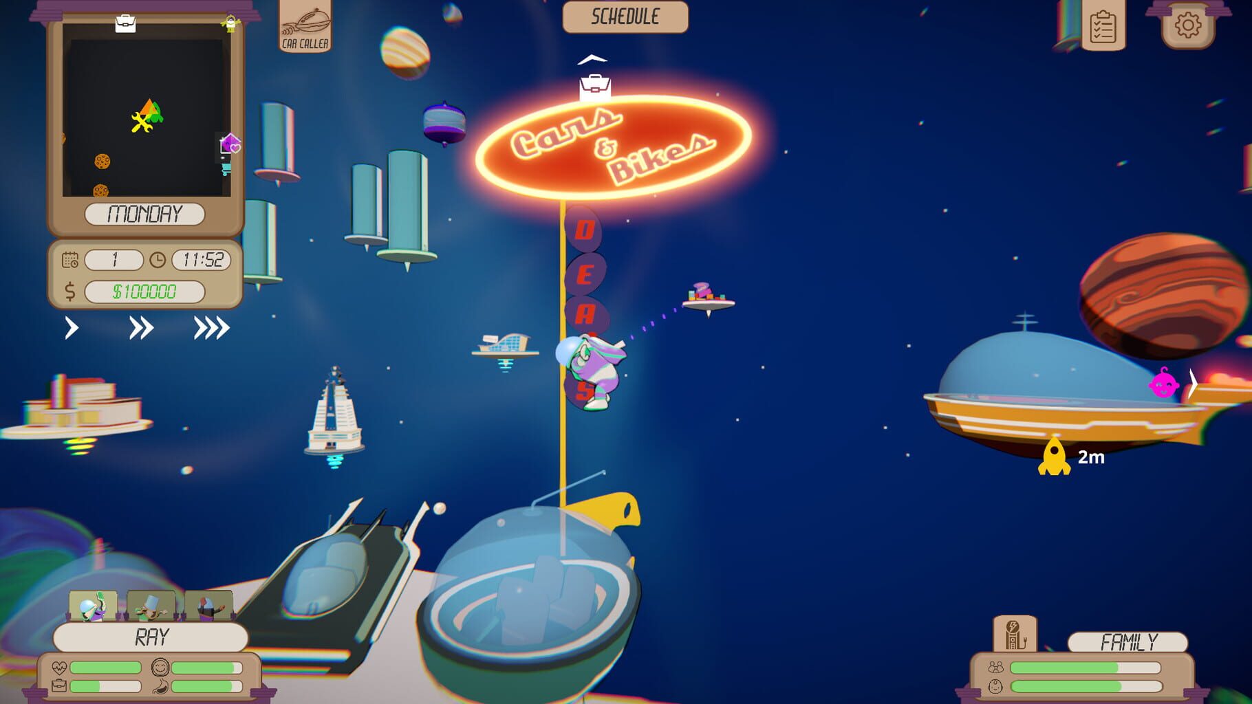 Space Routine screenshot