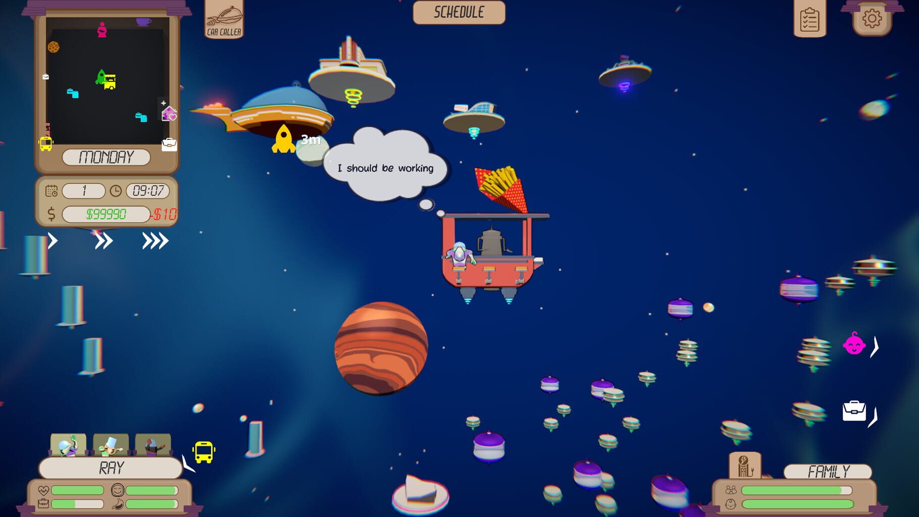 Space Routine screenshot