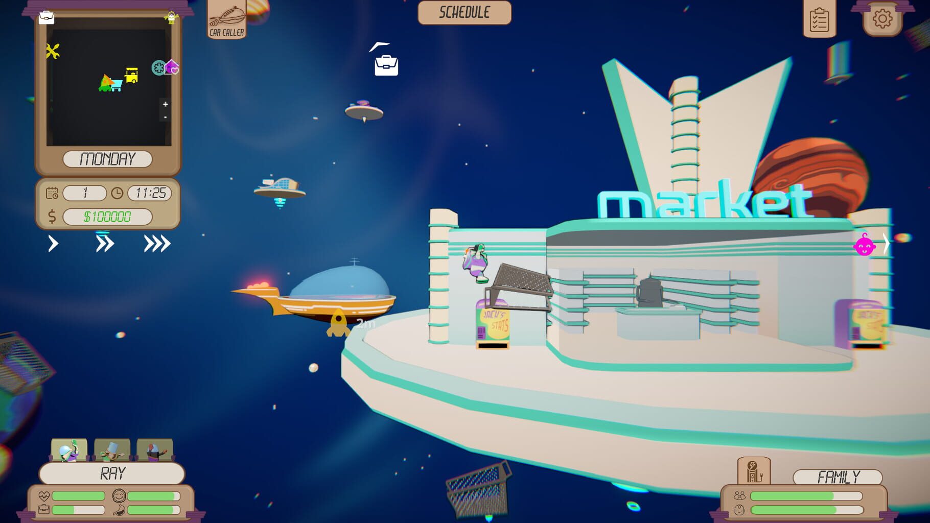 Space Routine screenshot