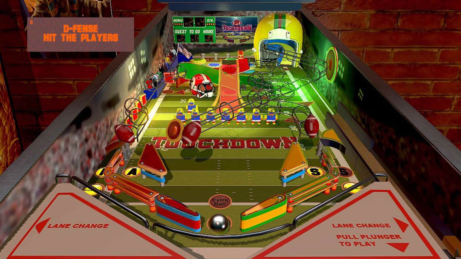 Touchdown Pinball screenshot