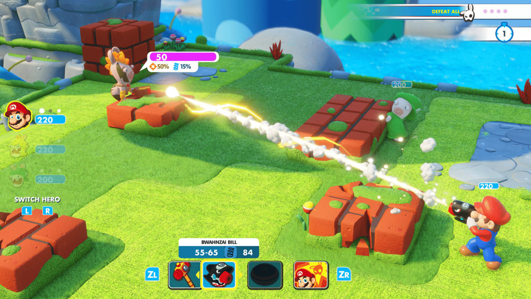 Mario + Rabbids Kingdom Battle: Gold Edition screenshot