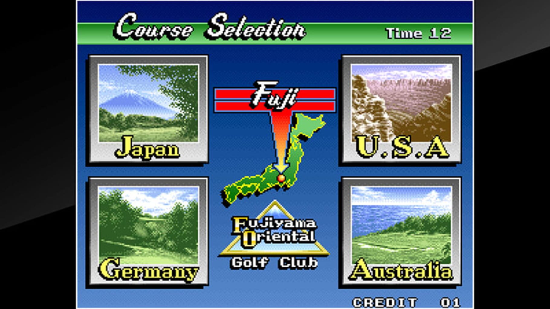 ACA Neo Geo: Big Tournament Golf screenshot