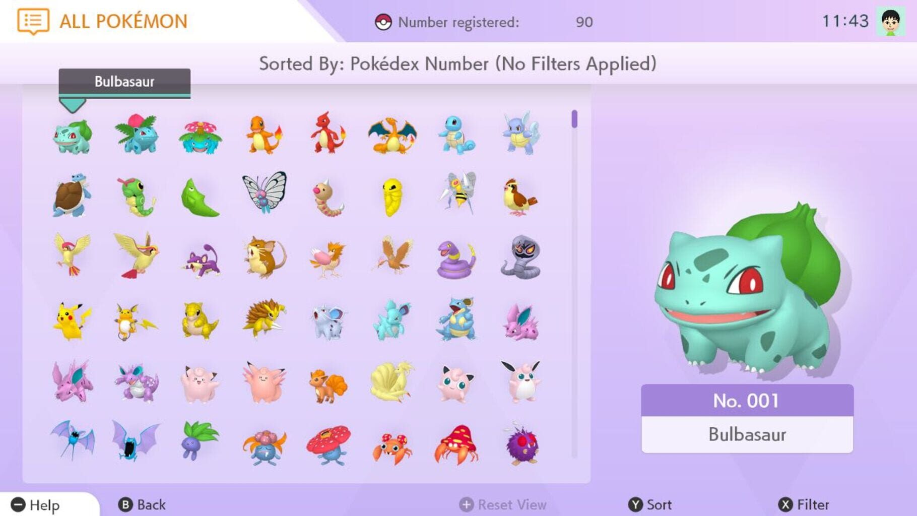 Captura de pantalla - Pokémon Home