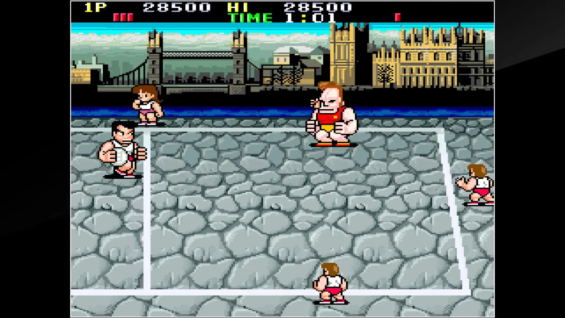 Captura de pantalla - Arcade Archives: Super Dodge Ball