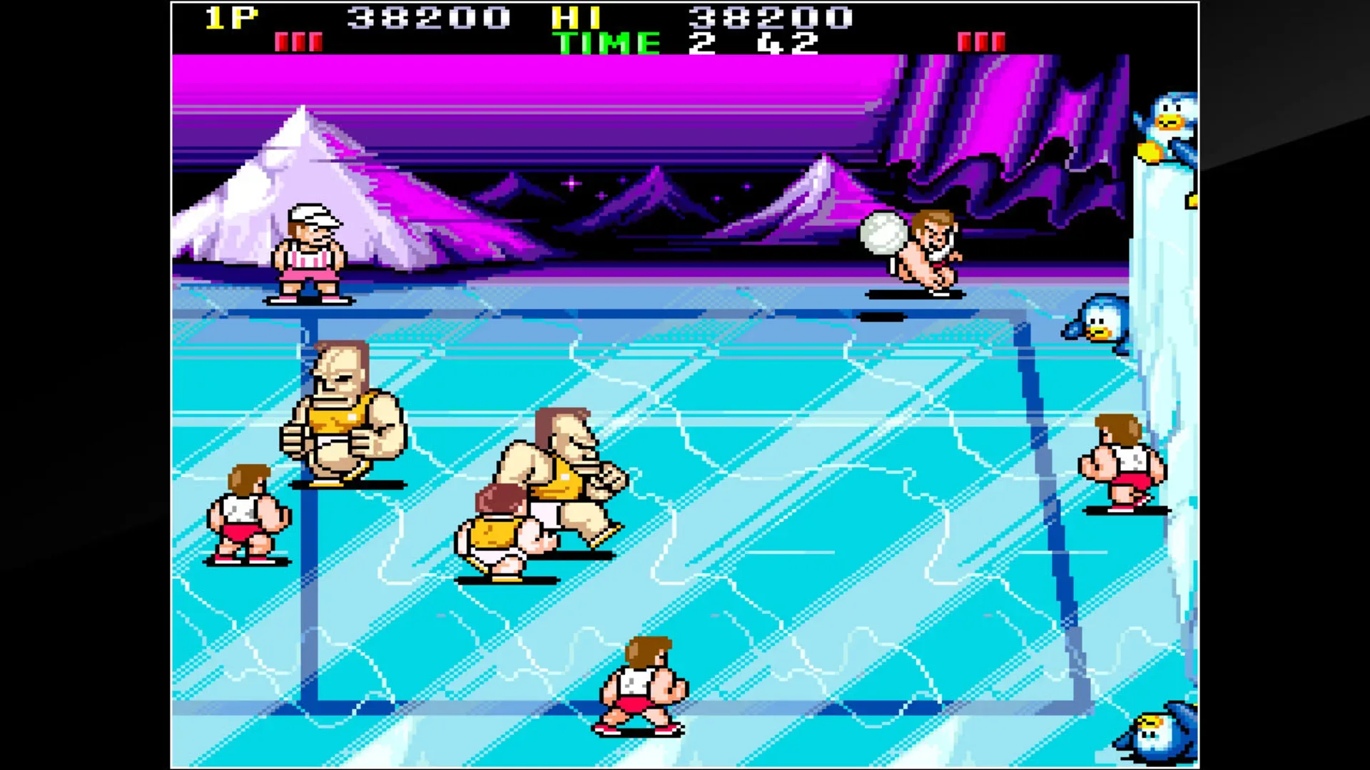 Captura de pantalla - Arcade Archives: Super Dodge Ball