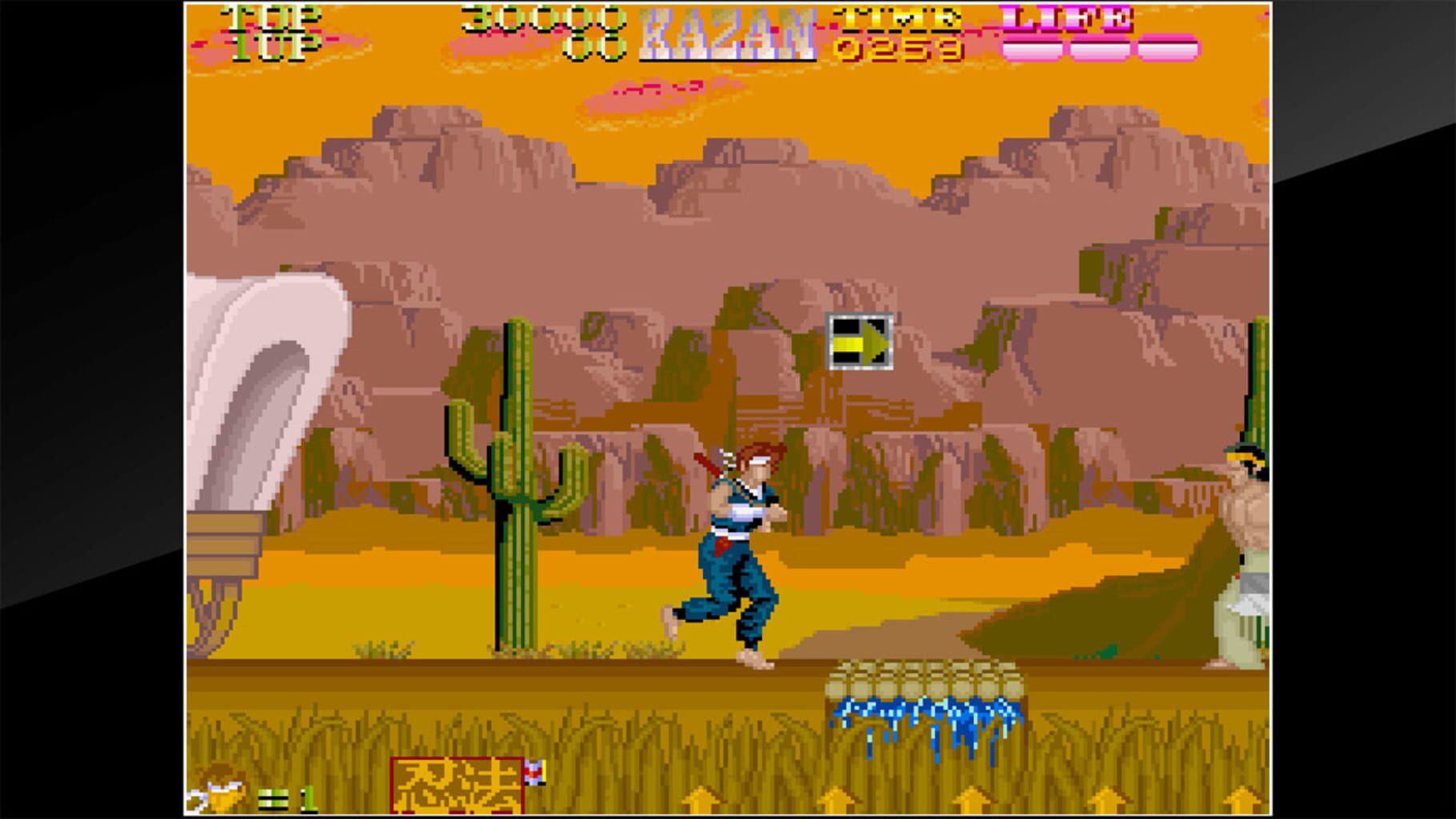 Arcade Archives: Ninja Kazan screenshot