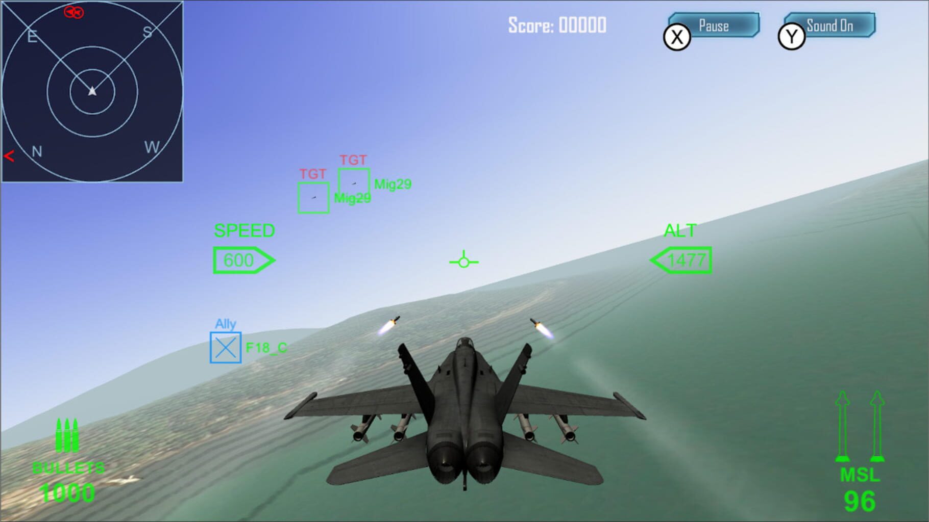 Top Gun Air Combat screenshot