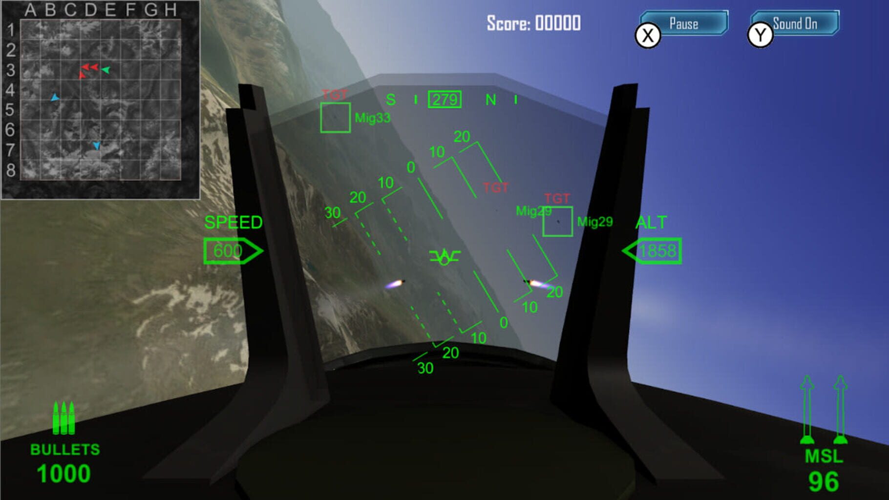 Captura de pantalla - Top Gun Air Combat