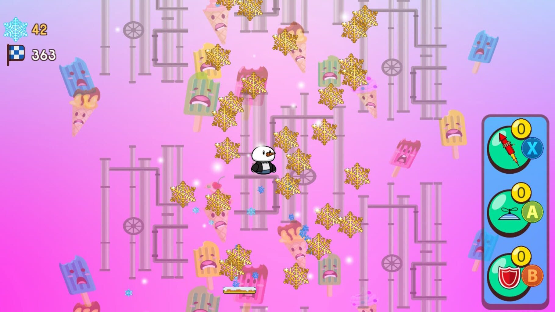 Candy Jump featuring Frosty screenshot