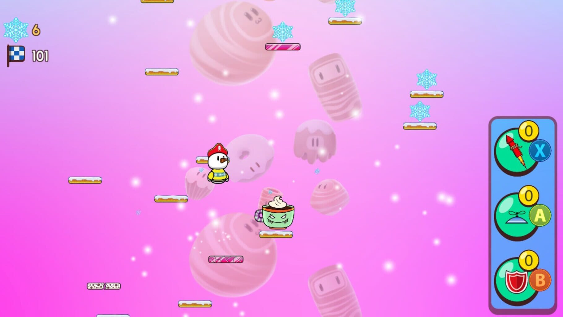 Candy Jump featuring Frosty screenshot