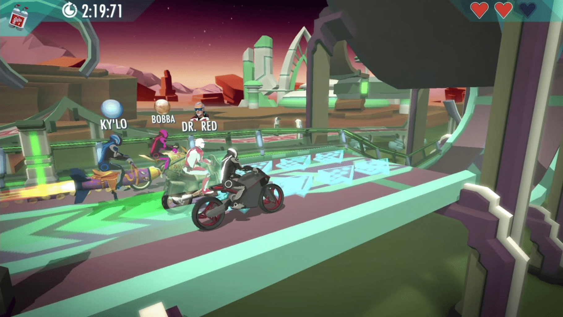 Gravity Rider Zero screenshot