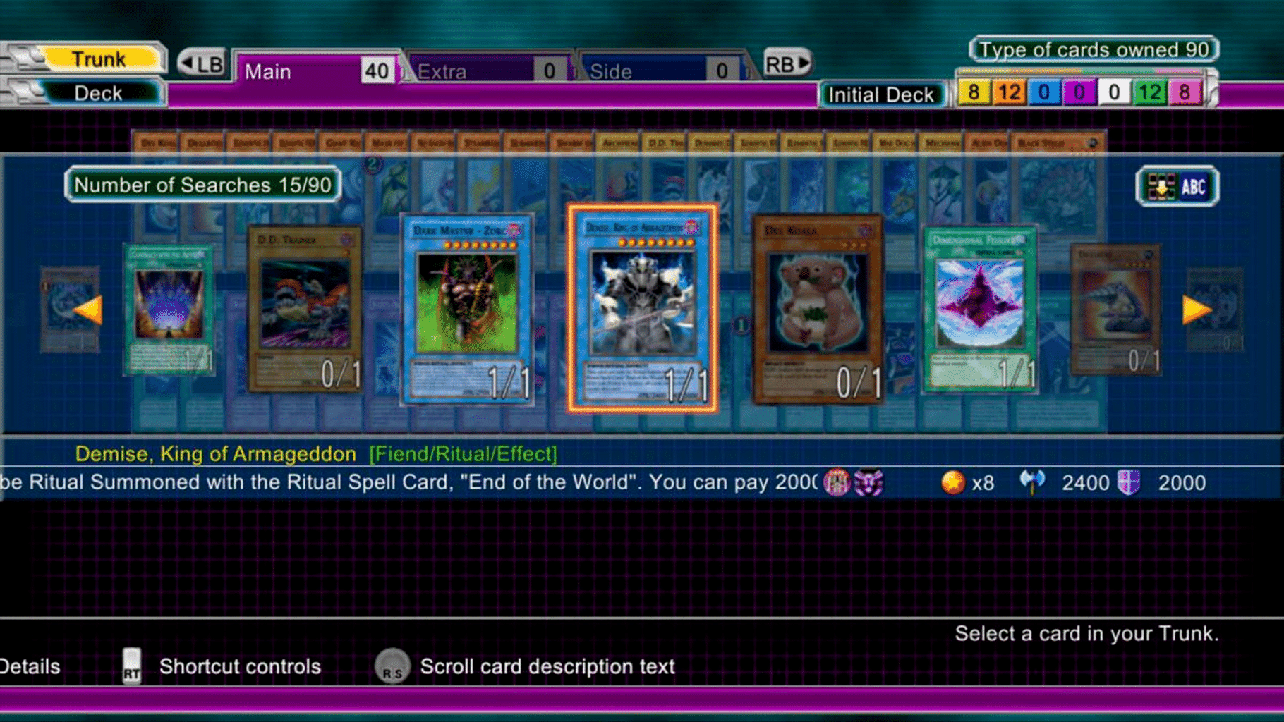 Yu-Gi-Oh! 5D's Decade Duels Plus screenshot