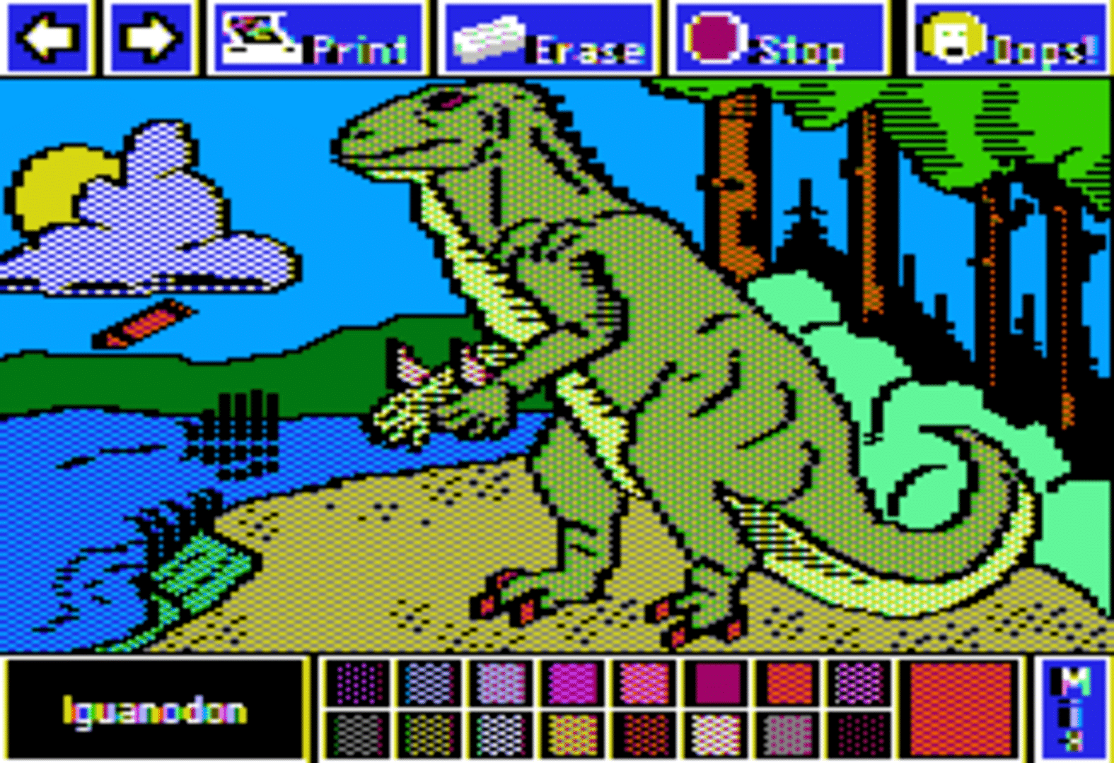 Electric Crayon Deluxe: Dinosaurs Are Forever screenshot