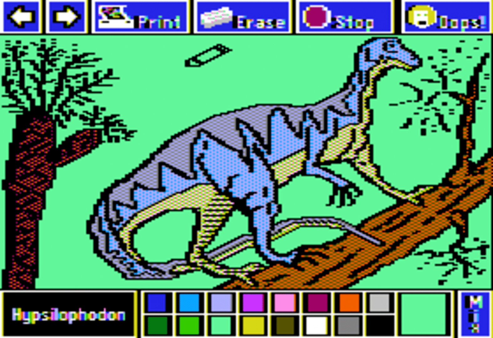 Electric Crayon Deluxe: Dinosaurs Are Forever screenshot