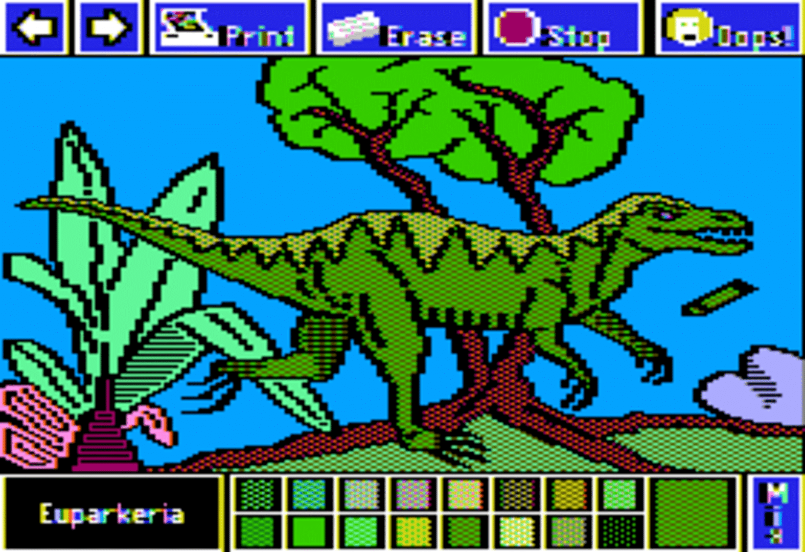 Electric Crayon Deluxe: Dinosaurs Are Forever screenshot