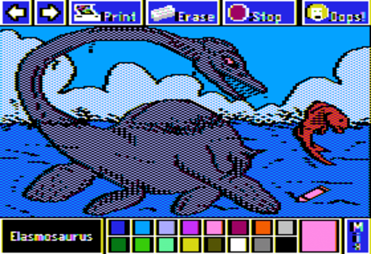 Electric Crayon Deluxe: Dinosaurs Are Forever screenshot