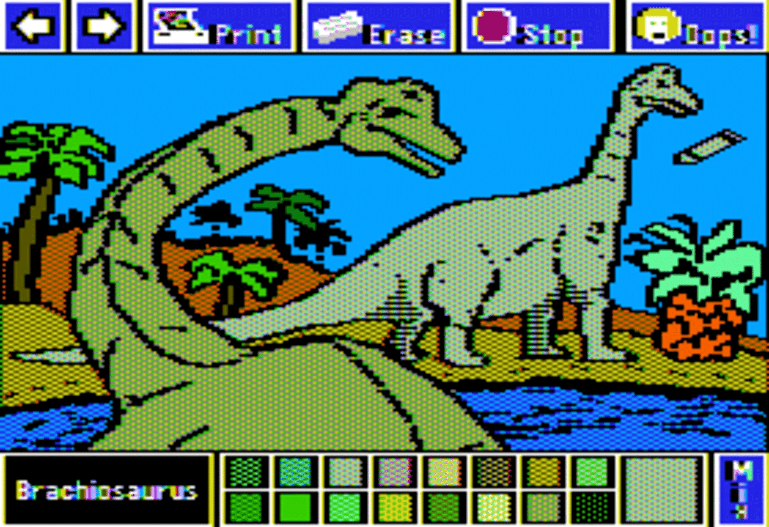 Electric Crayon Deluxe: Dinosaurs Are Forever screenshot