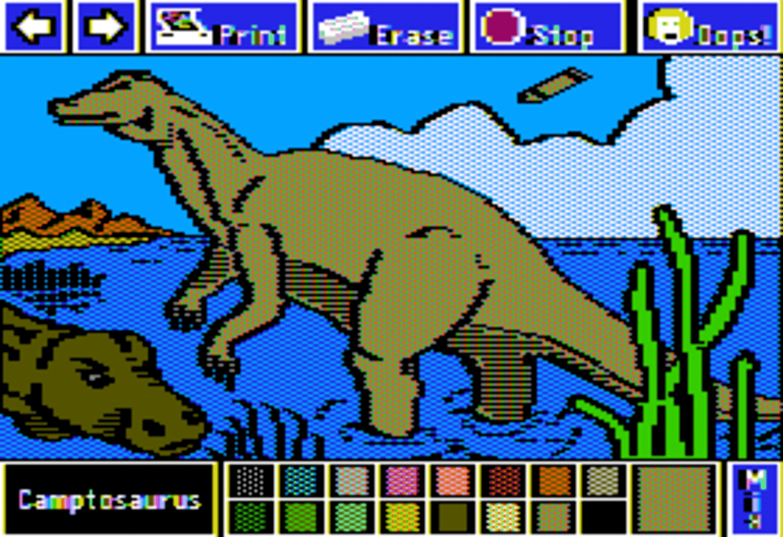 Electric Crayon Deluxe: Dinosaurs Are Forever screenshot