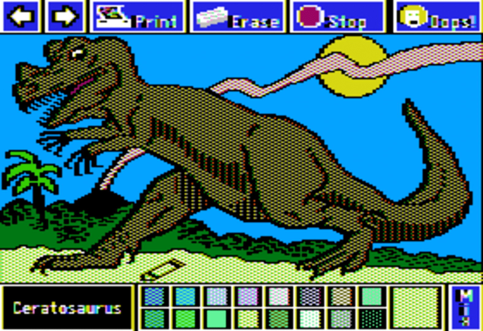 Electric Crayon Deluxe: Dinosaurs Are Forever screenshot