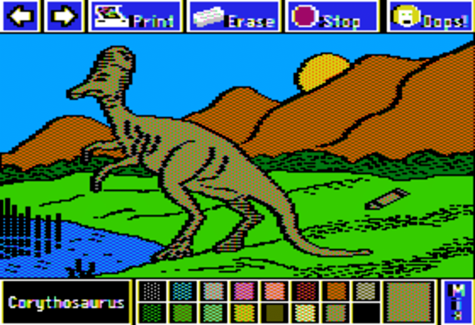 Electric Crayon Deluxe: Dinosaurs Are Forever screenshot