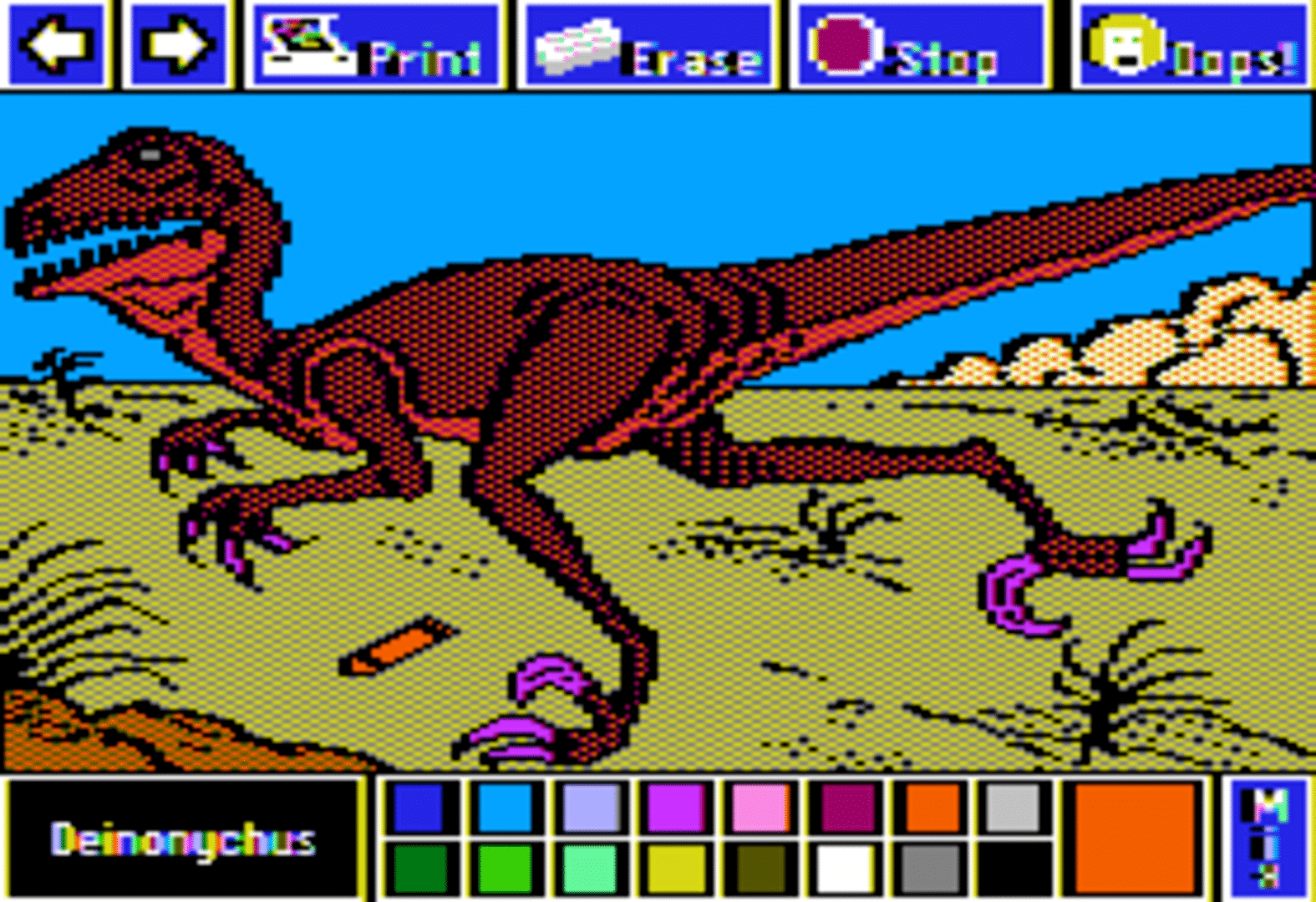 Electric Crayon Deluxe: Dinosaurs Are Forever screenshot